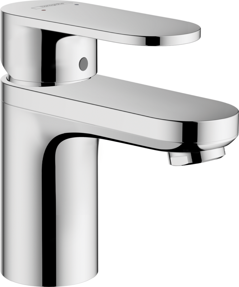 Vernis Blend Single Lever Basin Mixer 70 With Isolated Water Conduction & Pop-Up Waste Set