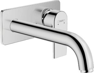 Vernis Shape Single Lever Basin Mixer For Concealed Installation Wall-Mounted With Spout 20.7 cm