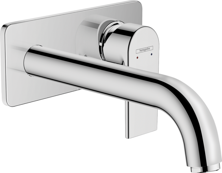 Vernis Shape Single Lever Basin Mixer For Concealed Installation Wall-Mounted With Spout 20.7 cm