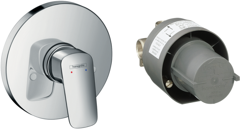 Logis Manual Shower Mixer Set