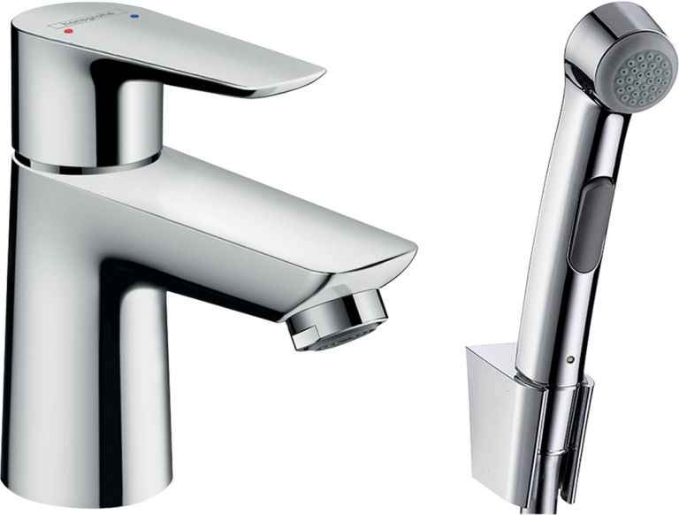 Talis E Single Lever Bidet Mixer Set