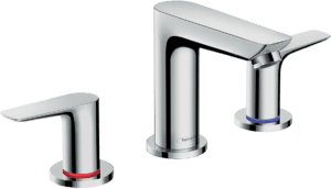 Talis E 3-Hole Basin Mixer With Pop-Up Waste