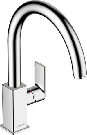 Vernis Shape M35 Single Lever Kitchen Mixer 210 With Swivel Spout