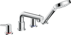 Talis S 4-Hole Rim Mounted Bath Mixer