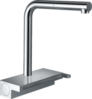 Aquno Select M81 Single Lever Kitchen Mixer 250 With Pull-Out Spout & sBox, 2 Spray Modes