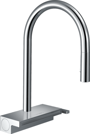 Aquno Select M81 Single Lever Kitchen Mixer 170 With Pull-Out Spray & sBox, 3 Spray Modes