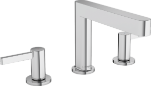 Finoris 3-Hole Basin Mixer 110 With Push-Open Waste Set