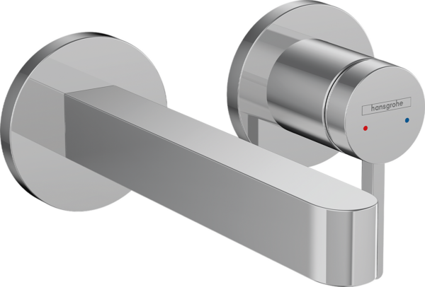 Finoris Single Lever Basin Mixer For Concealed Installation Wall-Mounted With Spout