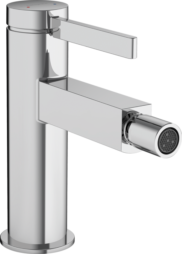 Finoris Single Lever Bidet Mixer With Push-Open Waste Set