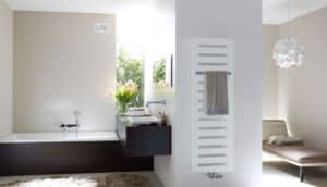 Metropolitan Spa Dual Electric Towel Rails For Bathrooms