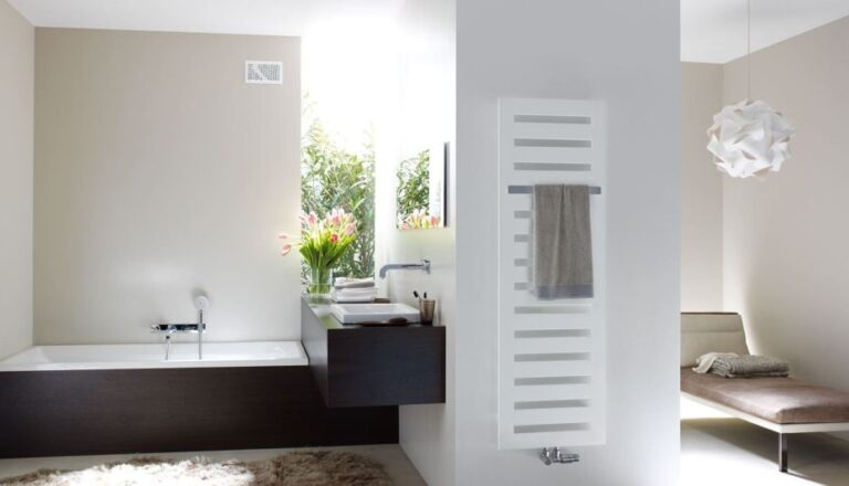 Metropolitan Spa Dual Electric Towel Rails For Bathrooms