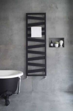 Ribbon Electric Heated Towel Rails For Bathrooms