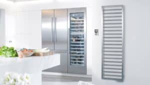 Subway Electric Stainless Steel Brushed Heated Towel Rail & Radiators
