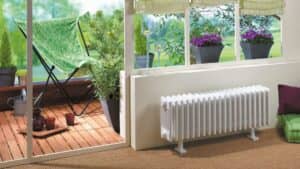 Charleston Plinth Electric 5 Column Radiator