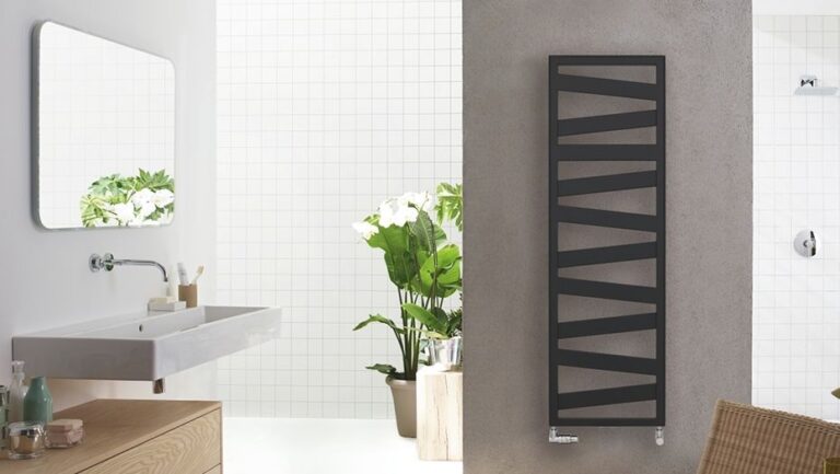 Zehnder Ribbon Heated Towel Rail For Bathrooms