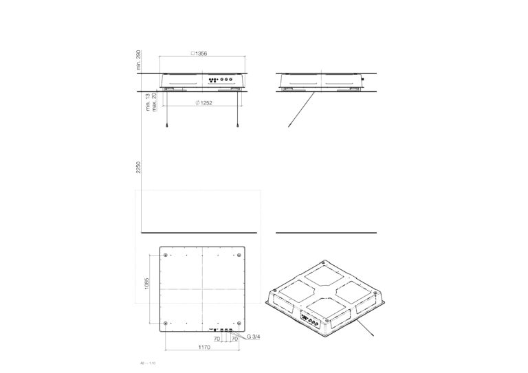 AQUAMOON Concealed Ceiling Installation Box - Image 2