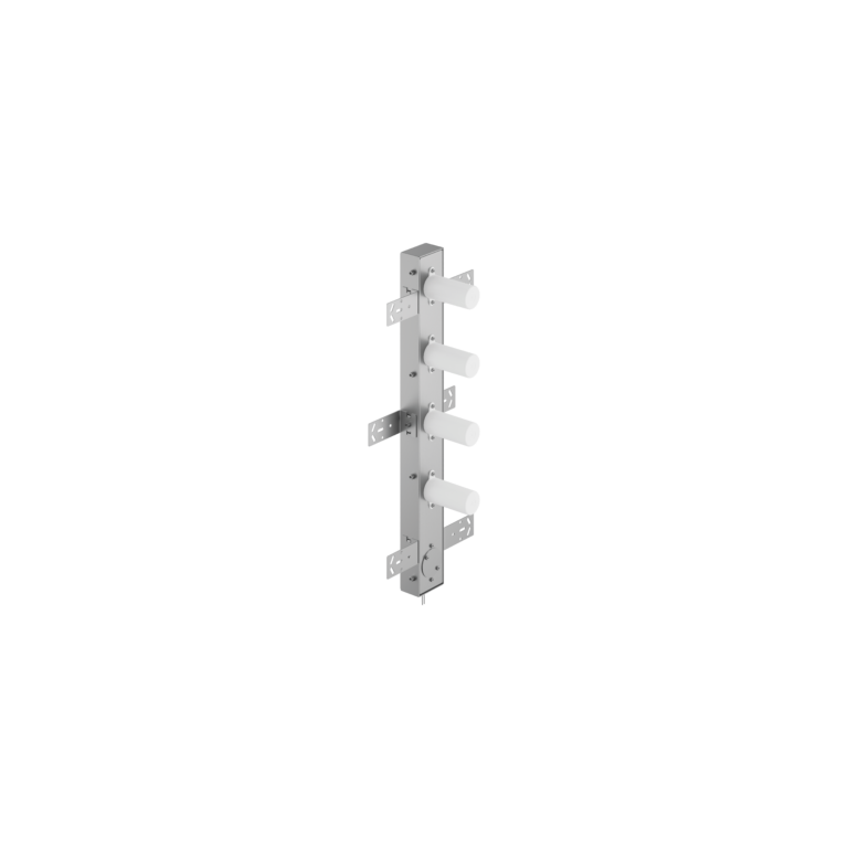 Concealed Wall Installation Box For 4-Fold Towel Warmer - Without Control Element