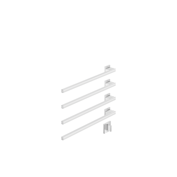 Towel Warmer 4 Fold - With Control Element