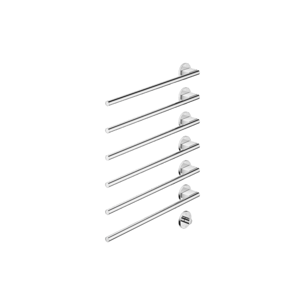 Towel Warmer 6 Fold - With Control Element