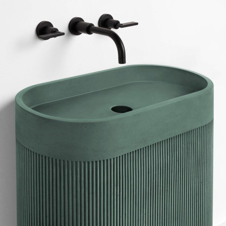 Aura Freestanding Pedestal Basin - Image 3