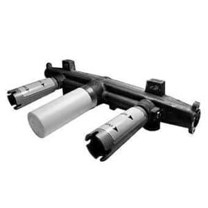 Built-In Part For 3 Hole Bath-Shower Mixer With 2 Way Diverter