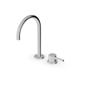 Pan S 2 Hole Single Lever Basin Mixer