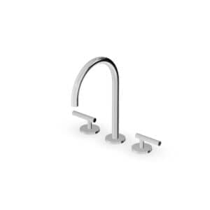 Pan S 3 Hole Basin Mixer High Spout