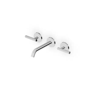 Pan S 3 Hole Built-In Basin Mixer - Projection 160 mm