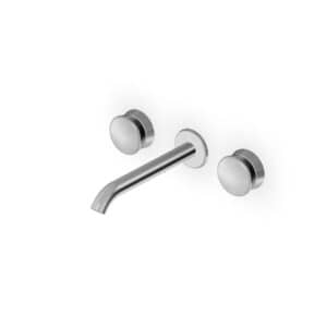 Sablier 3 Hole Built-In Basin Mixer - Projection 195 mm