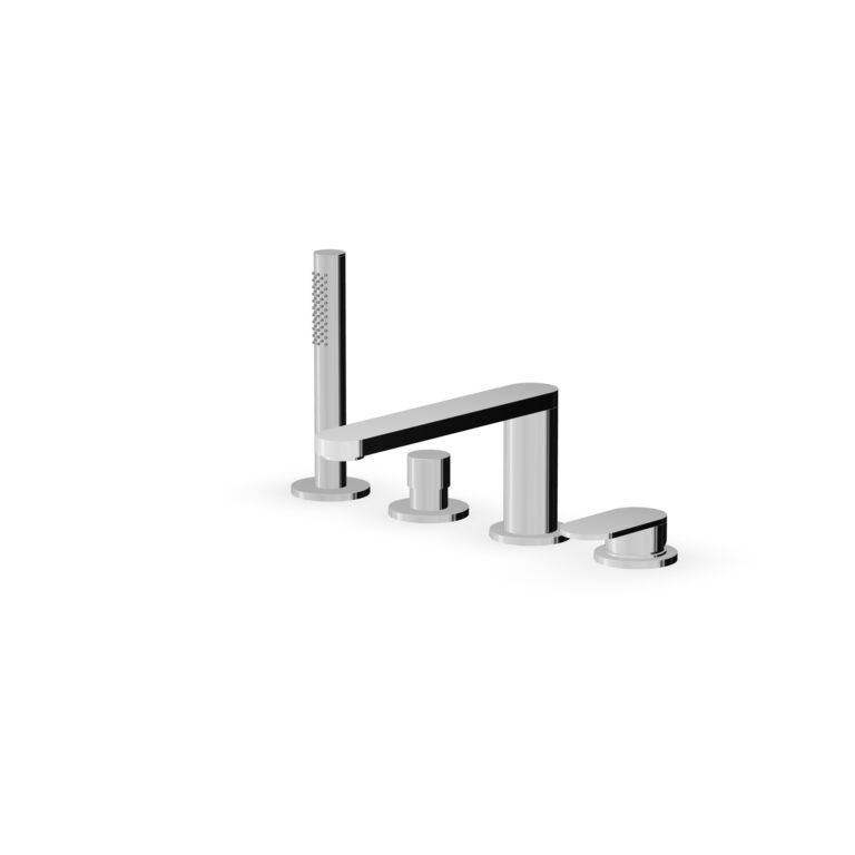 Octo 4 Hole Bath Tub Single Lever Mixer
