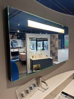 Burgbad 1200 Crono Wall Mirror With Lighting  - ORIGINAL PRICE £1644 - NOW £300