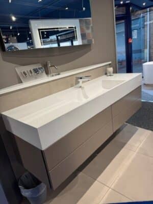 Burgbad 1600 Vanity Unit & Basin  - ORIGINAL PRICE £4740 - NOW £1500
