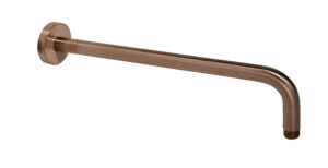 VOS Shower Arm, 400mm - Brushed Bronze