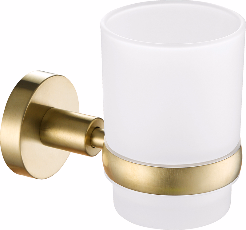 JTP VOS Tumbler Holder - Brushed Brass