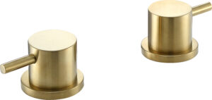 VOS Panel Valves - Brushed Brass