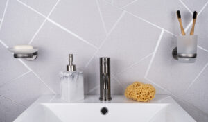 JTP VOS Single Lever Basin Mixer - Brushed Black