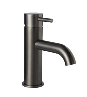 VOS Single Lever Basin Mixer - Brushed Black