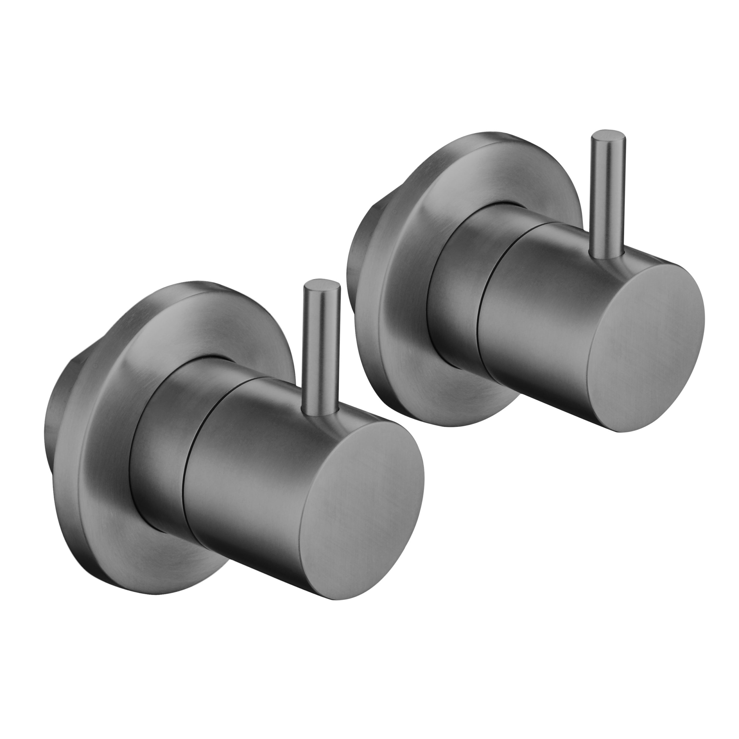 VOS Wall Valves - Brushed Black