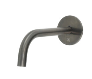 VOS Slim Bath / Basin Spout - Brushed Black