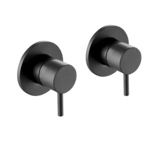 VOS Wall Valves - Matt Black