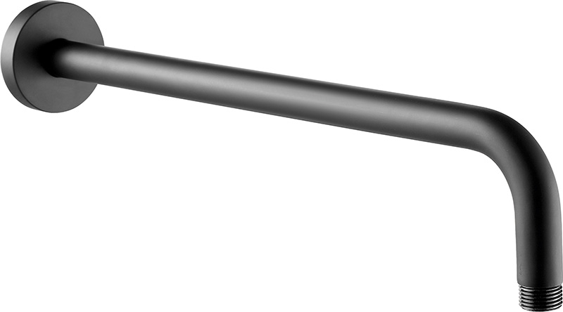 VOS Shower Arm, 400mm - Matt Black