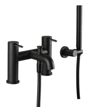 VOS Bath / Shower Mixer with Handshower Kit - Matt Black