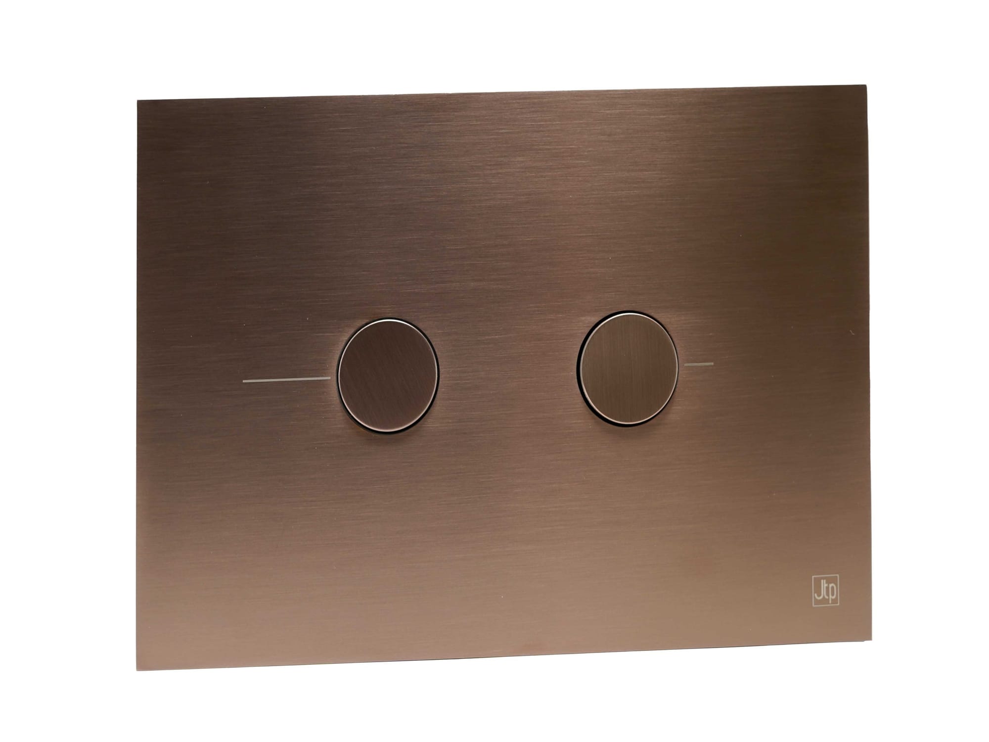 Brushed Bronze Metal Pneumatic Flush Plate