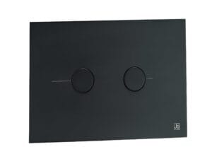 Matt Black Metal Pneumatic Flush Plate