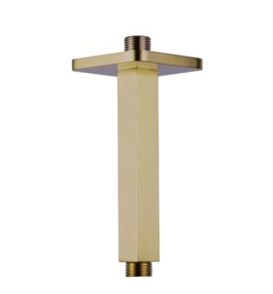 HIX Ceiling Shower Arm - Brushed Brass