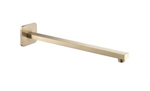 HIX Wall Mounted Shower Arm - Brushed Brass