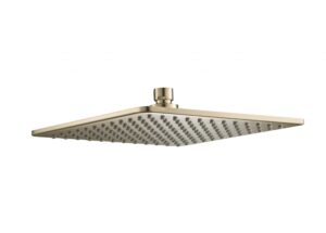 HIX Shower Head 250mm - Brushed Brass