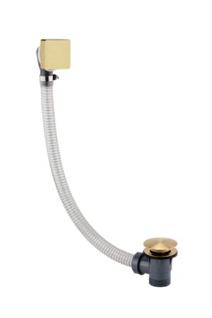 HIX Click Clack Bath Waste - Brushed Brass