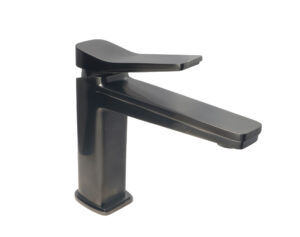 HIX Single Lever Basin Mixer - Brushed Black
