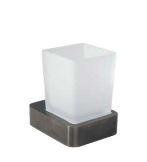 HIX Tumbler Holder Wall Mounted - Brushed Black